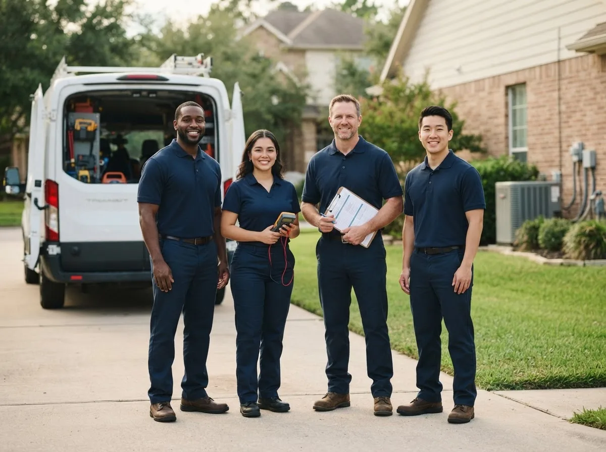 Certified HVAC technician near Webster, WI